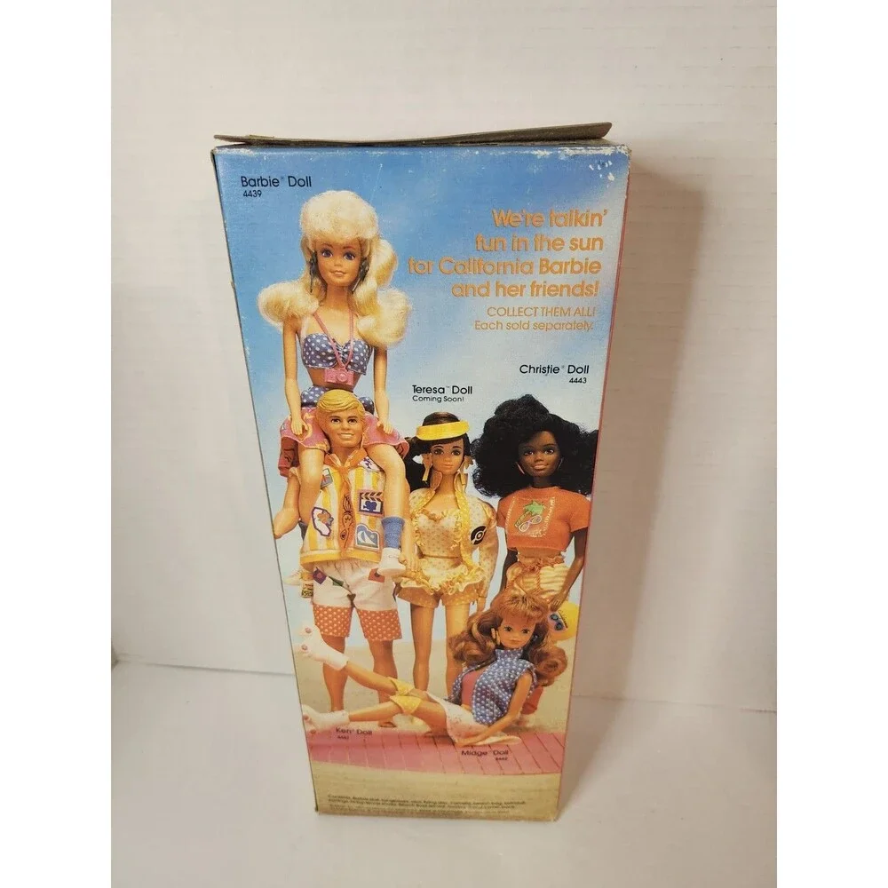1987 California Dream Barbie Doll Vintage Mattel 4439 New In Box 🌴